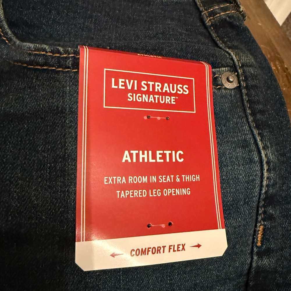 2 New Pair Levi's Men's Athletic Jeans